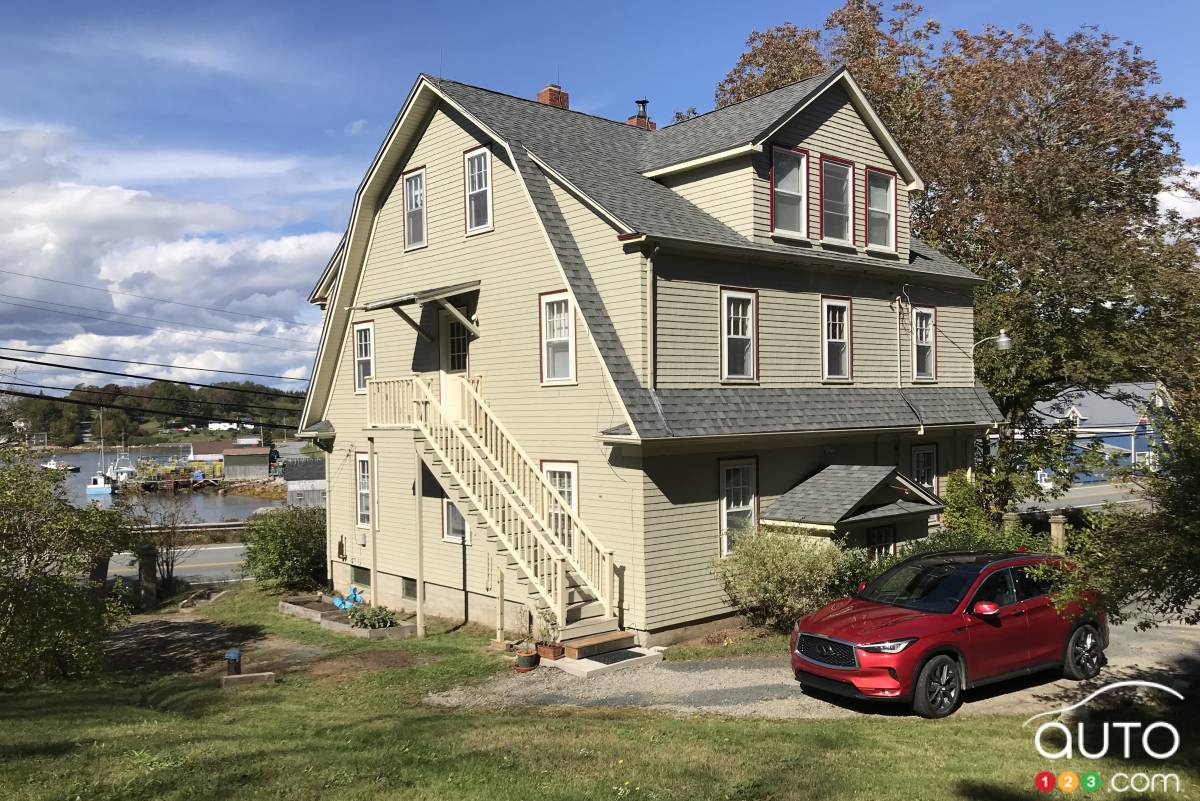 L'Infiniti QX50 2020, à destination